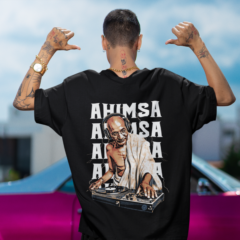 Ahimsa DJ T-Shirt