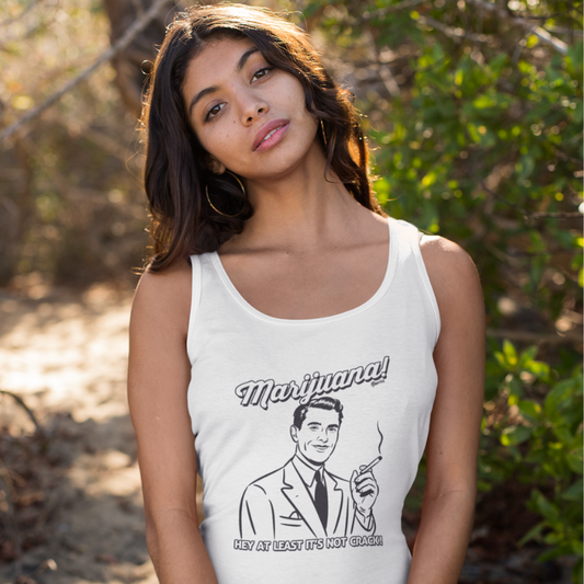 Marijuana Vintage Tank Top